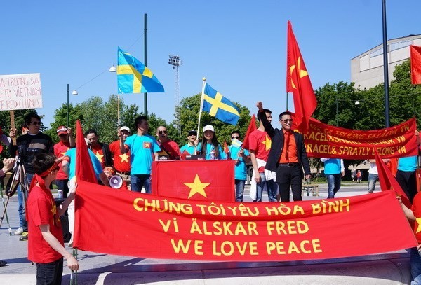 Cộng đồng người Việt Nam ở nước ngoài phản đối hành động sai trái của Trung Quốc trên Biển Đông - ảnh 2